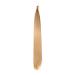 Feather Hair Extension 2 pcs Long Bone Straight Synthetic Hair Extension Easy Silky Bulk Crochet Braid Bundle Pre Stretched Fiber Braiding (Color : 24 Size : 22inches) 22inches 24