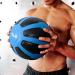 GYMENIST Rubber Medicine Ball with Textured Grip | 2-20 LB Weighted Fitness Balls for Balance and Flexibility | Purple - Buy Online on GoSupps.com