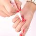 2X Nail Type Distance Pens with Cotton Head - Manicure Corrector Pen & 6 Interchangeable Tips for DIY Nail Polish Correction - Buy Online on GoSupps.com
