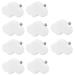 Furniture button children's room 10 pieces of furniture buttons drawer handles Furniture handle decorative cartoon cloud shape drawer buttons furniture knobs children's room small cloud shape for cupboards drawers (white)