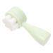 Housoutil Face Brush Silica Gel Tool Pores 12.5X5X5CM Green
