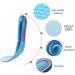 Alomejor Gel Sport Insoles for Men & Women - Orthopedic Shockproof Deodorant Silicone Inserts | Comfortable Inserts S (33-37) - Buy Online on GoSupps.com