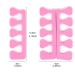 20pcs Disposable Toe Separators - Professional Foam Finger Dividers for Nail Salon & Pedicure | Perfect Nail Polish Cushions - Buy Online on GoSupps.com