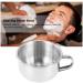 Premium Stainless Steel Shaving Soap Bowl & Razor Cleansing Foam Tool - International Shipping Available - Buy Online on GoSupps.com