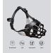 Soft Silicone Dog Muzzle - Adjustable Basket for Chewing Barking & Drinking | Sizes for Snouts 19.1-24.1 cm & 7.5-9.5 cm - Black - Buy Online on GoSupps.com