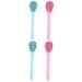 Minkissy massage hammer massage device hand massage device body massage device back scratch body massage tool long handle neck massage device glass bowl massage tab shoulder and neck 4