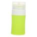 Angoily Cylindrical Bottling Travel Toiletries Containers Bottle Toothpaste Dispenser Silicone Travel Containers Empty Tooth Paste Dispenser Makeup Travel Containers Pp Make up Travel Size