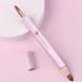 Lurrose 1Pc lip brush makeup brush lip applicator brush Eyeshadow Brush Lip Gloss Brush portable makeup brush wand makeup flour travel dual purpose aluminum tube - Buy Online on GoSupps.com