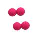 Beavorty 2st peanut yoga roll yoga roll equipment for weight lifting silicone roll Pilates equipment sore muscles.