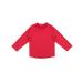 Leveret Long Sleeve Baby Boys Girls Rash Guard Sun Protected UPF + 50 Kids & Toddler Swim Shirt (12 Months-5 Toddler) 5 Years Red
