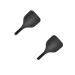 CANIGHT Lot De 2 Masques De Coiffure Noirs Pour Salon De Coiffure Prot ge Des claboussures
