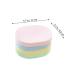 Buy FRCOLOR 24 Pcs Powder Puff Makeup Removal Sponge Pad | Colorful Exfoliation & Bath Loofah | Facial Cleaning & Scrubber Pads - International Shipping Available - Buy Online on GoSupps.com