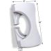 Vansand Folding Squatting Potty Stool | 7-Inch Height | White - Buy Online on GoSupps.com