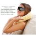 3D Sleep Mask with Soft Memory Foam - Adjustable Strap - Great for Men, Women, Kids - Travel, Nap, Night's Sleep - Black - Buy Online on GoSupps.com