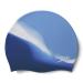 SPEEDO Multicoloured Silicone Cap blue/white
