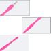 3 Pcs Cuticle Trimmer Set - Nail Cuticle Remover & Pusher Tool Kit - Pink - Buy Online on GoSupps.com