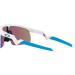 Oakley Oj9010 Resistor Rectangular Sunglasses | Polished White/Prizm Sapphire | 20 mm - Buy Online on GoSupps.com