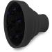 Universal Silicone Hair Dryer Diffuser | Curl Diffuser Attachment for Curly Hair | Hair Care Accessory (13.8x13.8cm Black - Buy Online on GoSupps.com