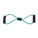 Figure 8 Resistance Band Arm Back Shoulder Training Elastic Rope Stretch Fitness Exerciser Rubber Resistance Tube Foot Leg Stretcher for Yoga Gym Stretching Physical Therapical Home Workout Green