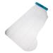 DOITOOL Foot Sleeve for Shower Cast Covers for Shower Leg Foot Protector Injured Foot Cover for Shower (White) Watertight Foot Bag