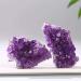 1pc Natural Chunks Purple Crystal Rough Stone Raw Amethyst Cluster for Home Decoration 100-120g Stone Mineral Specimen - Buy Online on GoSupps.com