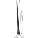 CANIGHT 12pcs Eyeliner Brush Eye Shadow Brush Women Eyeliner Brush Winged Makeup Brush Eyeliner Makeup Tool 15.5x1.2x0.6cm Black - Buy Online on GoSupps.com