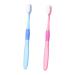 Soesfoufu 2st toothbrushes with bristle toothbrush for daily use extra soft toothbrush postpartum Auspin tool sky blue tool for oral care toothbrushes after birth