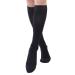 Aciyd compression socks varicose veins summer thin elastic closed toe conveniently and breathable improve the blood flow when the legs swelling black S (black s)