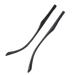 VIORNO Glasses Legs Glasses Legs 1 Pair Plastic Glasses Temples Replacement Temples for Glasses Repair Black