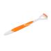 Tongue Scraper Tongue ScraperBaby Tongue Scraper Cleaner Tongue BrushClean Tongue Brush Tongue Cleaner Brushes for Reduce Bad Breath and Maintain Mouth Health Tongue Cleaner (Orange)