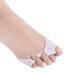 DEAVER Three-Hole Clip Front Pad Toe Valgus Correction Splitter Nursing Forefoot Pad Gel Bunion Corrector Protectors Straightener Separators Spreader A 3 pairs