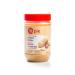 Yupik Natural Crunchy Peanut Butter 454 g Kosher Gluten-Free GMO-Free Unsweetened Nut Butter Only Peanuts No Added Sugar No Additives Smooth & Crunchy Spread Ideal for Snacks & Recipes