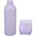 Hair Dye Applicator Bottle Portable Professional ABS Hair Dyeing Comb Bottle Stable for Styling for Hair Salon for Hairdresser - Buy Online on GoSupps.com
