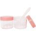 Greatforu 12PCs 20g Transparent Jars & Empty Bottles for Cosmetics | Perfect for Creams Lip Balms Rhinestones & More - Buy Online on GoSupps.com
