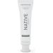 Native Toothpaste Made from Naturally-Derived Cleaners and Simple Ingredients That Safely Whitens Teeth, 4.1 oz, Charcoal Fluoride Free - 1 Count