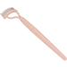 Foldable Steel Needle Eyelash Comb Half Arc Stainless Steel Eyelash Separator Portable Folding Eyelash Comb with Protective Cover for Makeup Cosmetic Pink - Buy Online on GoSupps.com