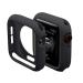 Hontao Ultra Thin Soft TPU Shockproof Bumper Case for iWatch Apple Watch Series 8/7 Black 45mm