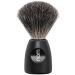 Buy nom LASSE Series Shaving Brush - Pure Badger Hair - Black Plastic - International Shipping - Buy Online on GoSupps.com