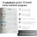 The Dumbbell Home Workout Journal. 13-Week Program. Fitness Planner / Workout Book that only requires dumbbells. Tells you exactly what to do and how to track progress. Provides completely guided workouts  # of sets to do for each exercise  # reps to aim  - Buy Online on GoSupps.com