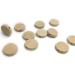 Wendysun 20mm Natural Wood Round Beads - Set of 50 | DIY Wooden Teether & Baby Toy Accessories - Buy Online on GoSupps.com