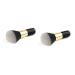 FRCOLOR 2pcs Foundation Makeup Foundation Brush Flat Brush mediumx2pcs Blackx2pcs