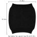 Unisex Warm Soft Cashmere Waist Warmer | Elastic Wool Warming Belt for Lower Back Support - Black - Buy Online on GoSupps.com