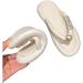 Steingraf Original Cloud Shoes - Super Soft Flip-Flops & Slippers for Garden Office & Sauna - Size 38-39 - Pearl White - Buy Online on GoSupps.com