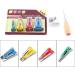 Yosoo Fabric Bias Tape Maker Awl Kit Set - Sewing Quilting Binding Tool Guide Strip - 6/12/18/25mm - 6pcs - Buy Online on GoSupps.com