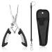SLTG2020 Fishing Gear Fishing Gifts for Men Aluminum Fishing Pliers Fly Fishing Accessories Fish Lip Gripper Saltwater Resistant Fishing Tools with Sheath and Telescopic Lanyard Mens