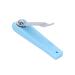 Sluffs Portable Nail Clipper with Magnifying Glass for Children Elderly Fingernail Toenail Ergonomic Handle Toenail Clipper Cutter Compact ABS and Alloy Material - Buy Online on GoSupps.com