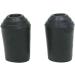 fiXte Small 13mm Black Rubber Walking Stick Cane Crutch Hiking Pole End Ferrule (2 Pack) - Buy Online on GoSupps.com