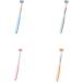 Three-Sided Soft Bristle Sensory Toothbrush for Children | Yellow Travel Toothbrush for Gentle Gum Care - Buy Online on GoSupps.com