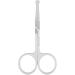 JTLB Round Nose Stainless Steel Nose Hair Scissors - Precision Grooming for Eyebrows Eyelashes & Moustaches | International Shipping Available - Buy Online on GoSupps.com
