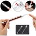 Xuke Tonsil Stone Removal Set - Stainless Steel Tools LED Remover 100 Long Swabs & Tongue Cleaner for Effective Oral Hygiene - Buy Online on GoSupps.com